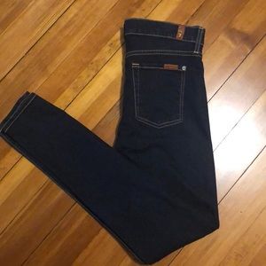 7 for all mankind the skinny jeans